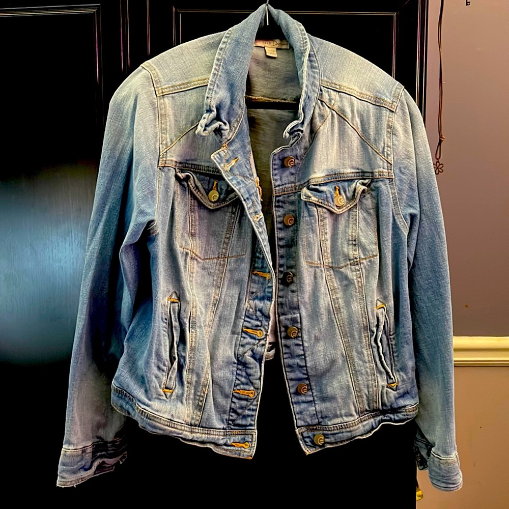 Destructed Denim Jacket
